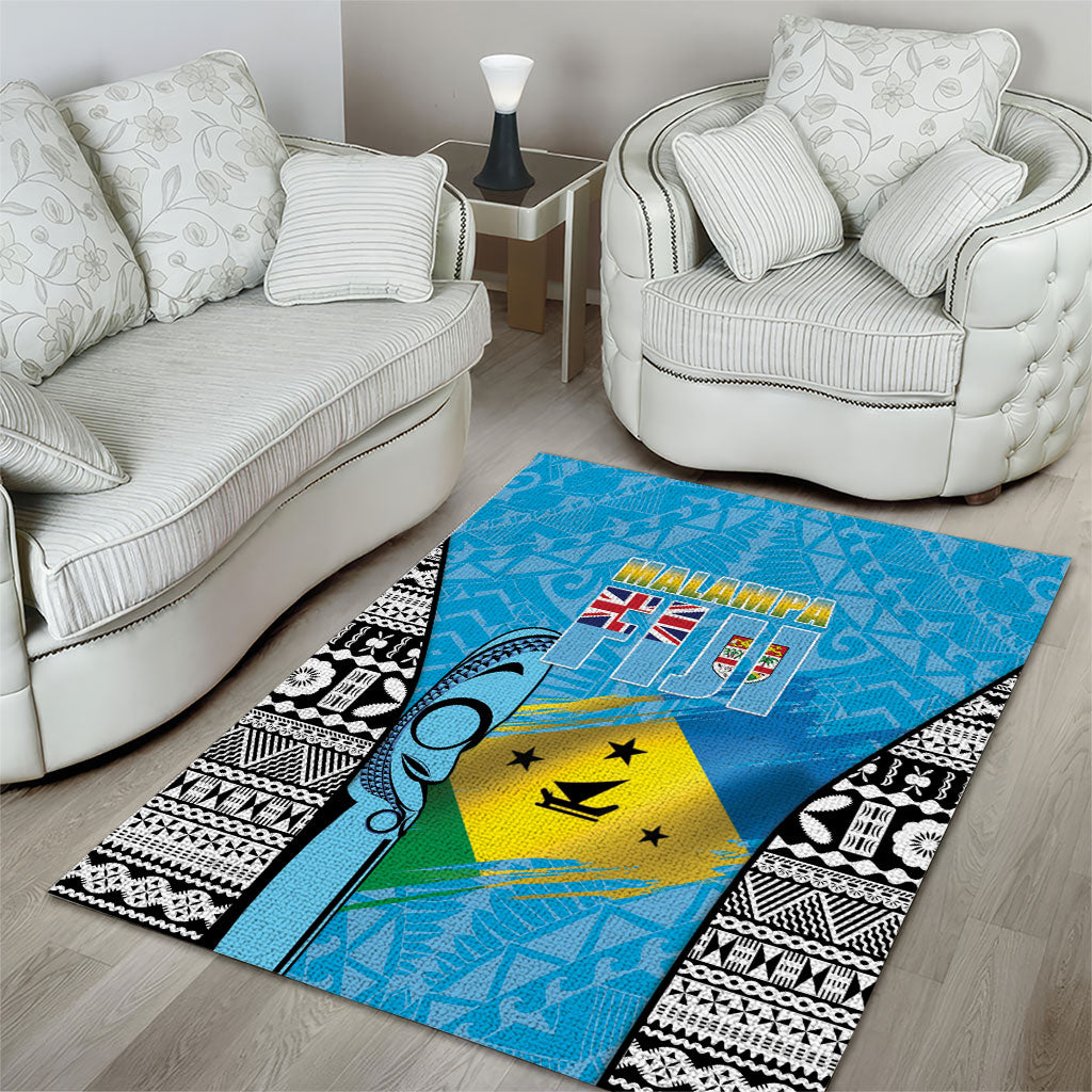 Malampa Fiji Day 2026 Area Rug Unique Style LT05 - Polynesian Pride
