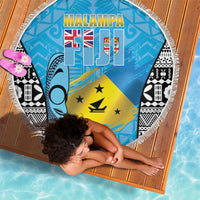 Malampa Fiji Day 2026 Beach Blanket Unique Style LT05 - Polynesian Pride