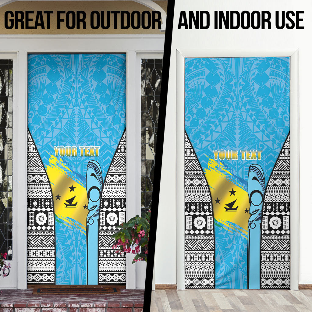 Personalised Malampa Fiji Day 2026 Door Cover Unique Style LT05 - Polynesian Pride
