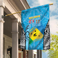 Malampa Fiji Day 2026 Garden Flag Unique Style LT05 House Flag Blue - Polynesian Pride