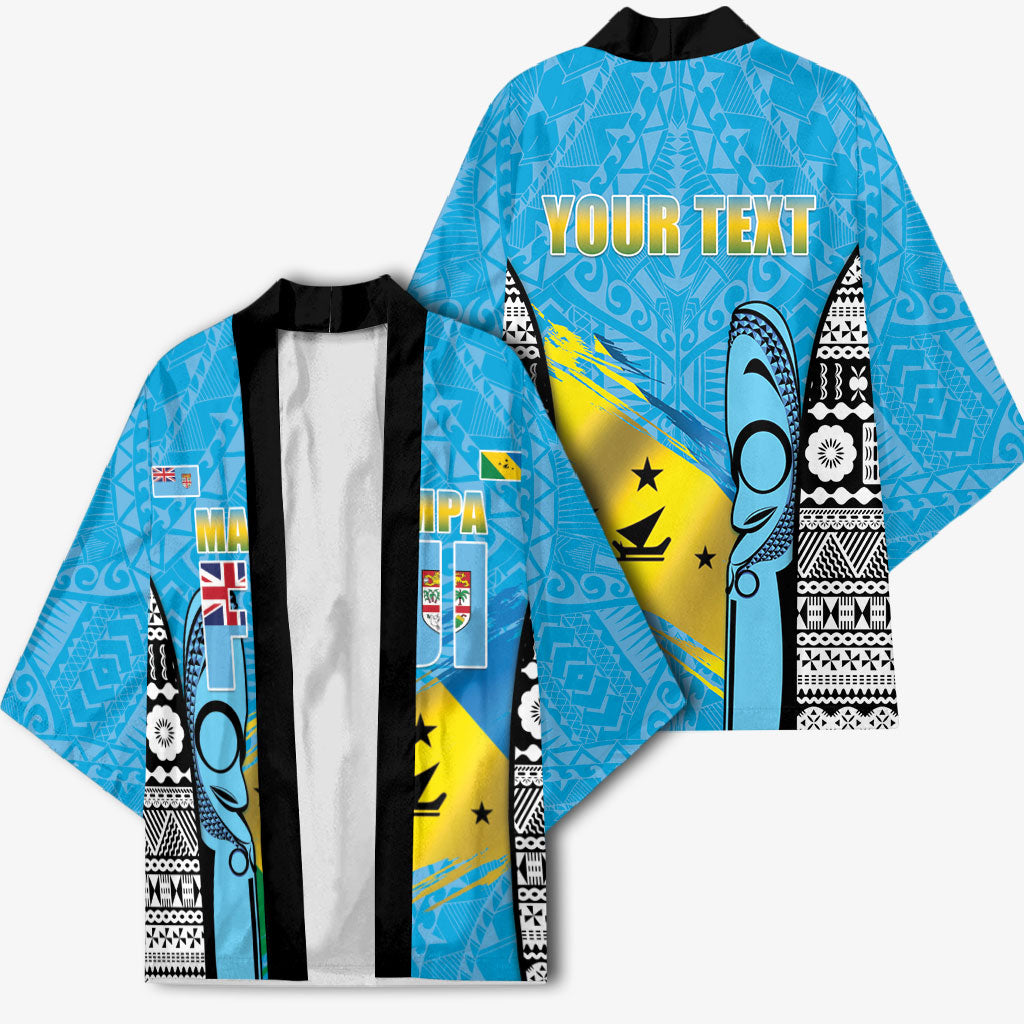 Personalised Malampa Fiji Day 2026 Kimono Unique Style LT05 - Polynesian Pride