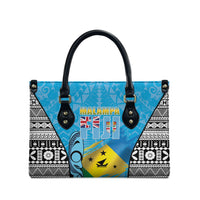 Malampa Fiji Day 2026 Leather Bag Unique Style LT05 - Polynesian Pride