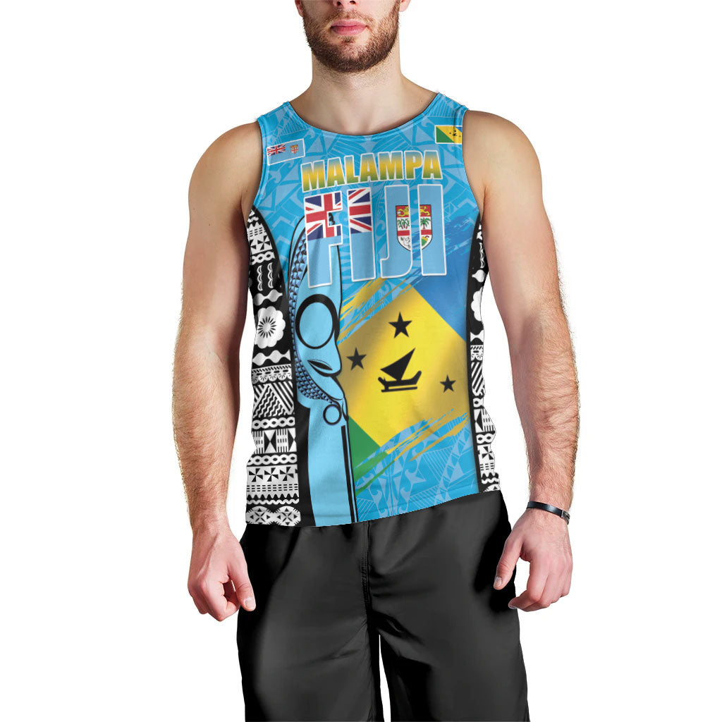 Personalised Malampa Fiji Day 2026 Men Tank Top Unique Style LT05 - Polynesian Pride
