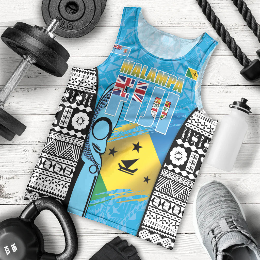 Personalised Malampa Fiji Day 2026 Men Tank Top Unique Style LT05 - Polynesian Pride