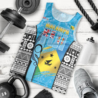 Personalised Malampa Fiji Day 2026 Men Tank Top Unique Style LT05 - Polynesian Pride