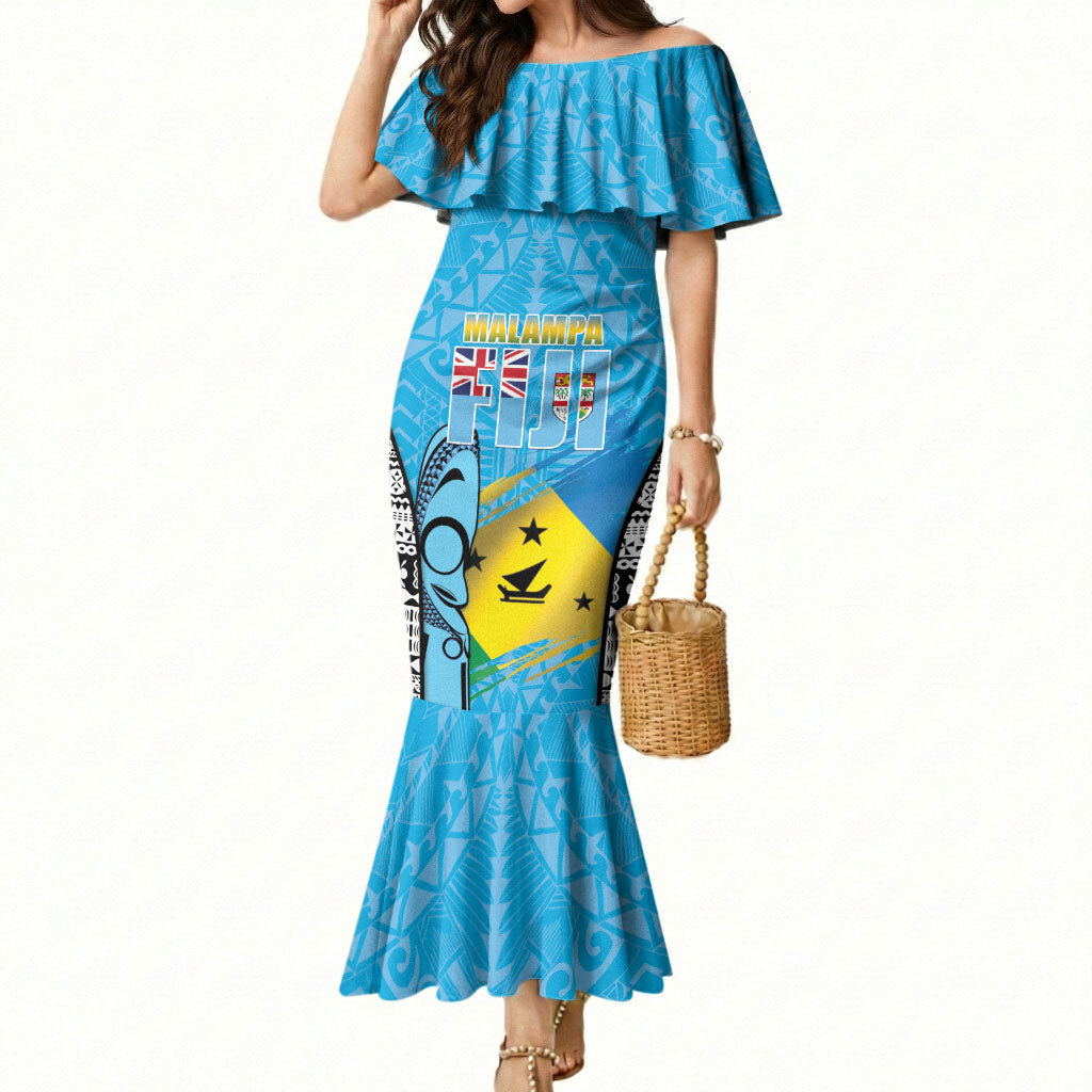Personalised Malampa Fiji Day 2026 Mermaid Dress Unique Style