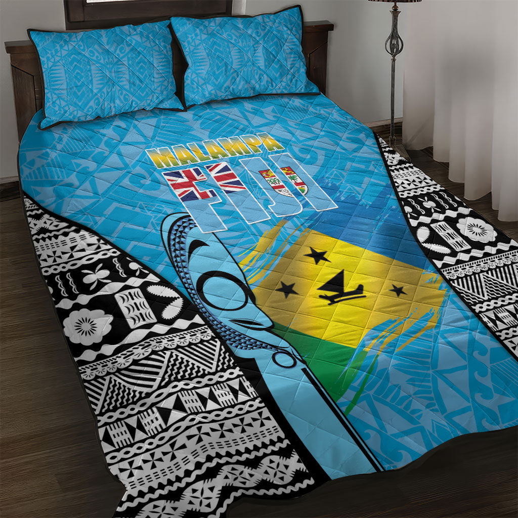 Malampa Fiji Day 2026 Quilt Bed Set Unique Style