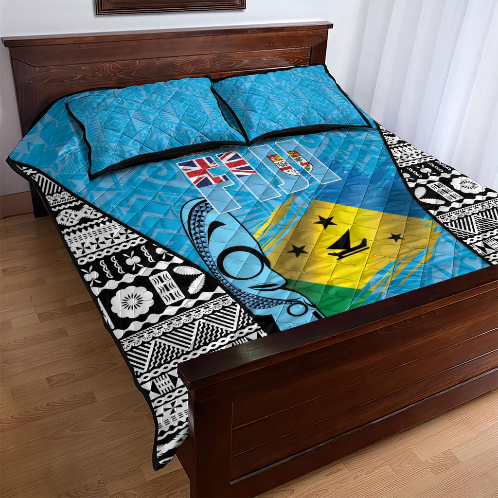 Malampa Fiji Day 2026 Quilt Bed Set Unique Style LT05 - Polynesian Pride