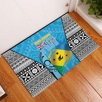 Malampa Fiji Day 2026 Rubber Doormat Unique Style LT05 - Polynesian Pride