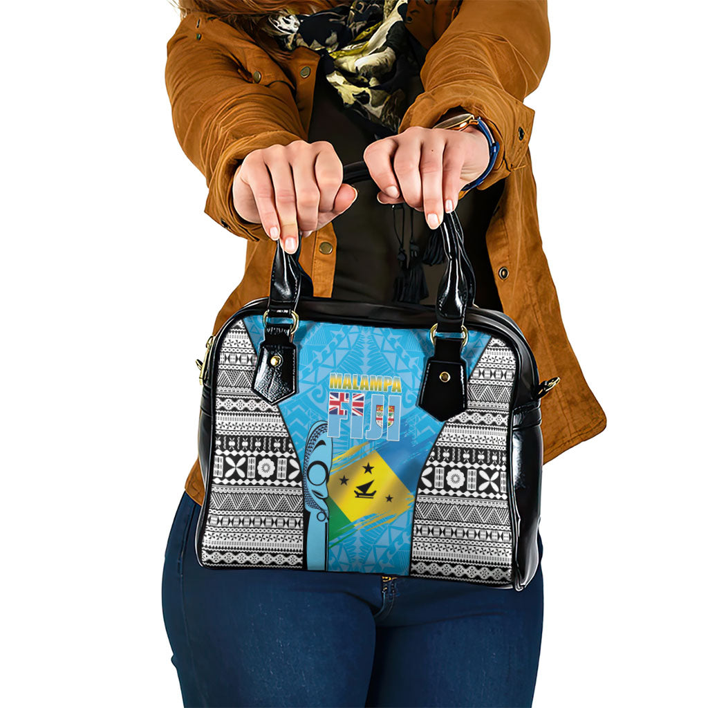 Malampa Fiji Day 2026 Shoulder Handbag Unique Style LT05 One Size Blue - Polynesian Pride
