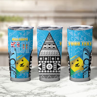 Personalised Malampa Fiji Day 2026 Tumbler Cup Unique Style LT05 - Polynesian Pride