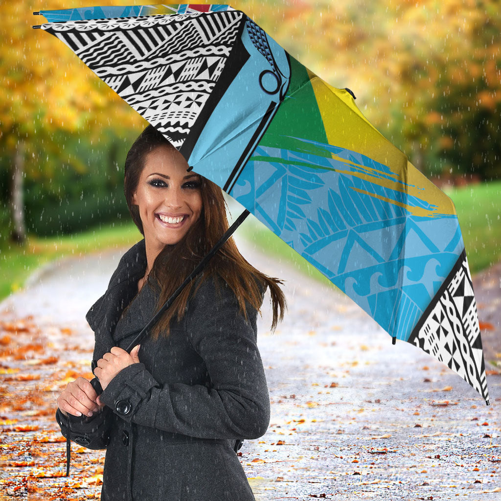 Malampa Fiji Day 2026 Umbrella Unique Style LT05 - Polynesian Pride