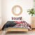 New Zealand Red Maori Koru Simple Style Bedding Set