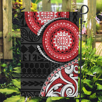 New Zealand Red Maori Koru Simple Style Garden Flag LT05 Garden Flag Red - Polynesian Pride
