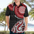 New Zealand Red Maori Koru Simple Style Hawaiian Shirt