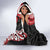 New Zealand Red Maori Koru Simple Style Hooded Blanket