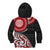 New Zealand Red Maori Koru Simple Style Kid Hoodie