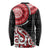 New Zealand Red Maori Koru Simple Style Long Sleeve Shirt