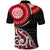 New Zealand Red Maori Koru Simple Style Polo Shirt