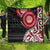 New Zealand Red Maori Koru Simple Style Quilt