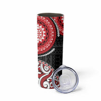 New Zealand Red Maori Koru Simple Style Skinny Tumbler