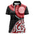 New Zealand Red Maori Koru Simple Style Women Polo Shirt