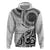 New Zealand White Maori Koru Simple Style Hoodie