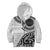 New Zealand White Maori Koru Simple Style Kid Hoodie