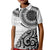 New Zealand White Maori Koru Simple Style Kid Polo Shirt