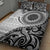 New Zealand White Maori Koru Simple Style Quilt Bed Set