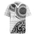 New Zealand White Maori Koru Simple Style Rugby Jersey