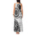 New Zealand White Maori Koru Simple Style Tank Maxi Dress