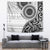 New Zealand White Maori Koru Simple Style Tapestry