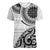 New Zealand White Maori Koru Simple Style Women V-Neck T-Shirt