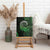 New Zealand Maori Koru Fern Canvas Wall Art Spiral Polynesian Style Green