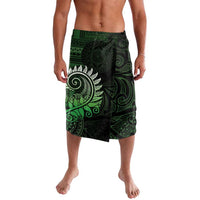 New Zealand Maori Koru Fern Lavalava Spiral Polynesian Style Green LT05 Green - Polynesian Pride