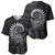 New Zealand Maori Koru Fern Baseball Jersey Spiral Polynesian Style Gray