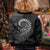 New Zealand Maori Koru Fern Kid Ugly Christmas Sweater Spiral Polynesian Style Gray