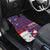 New Zealand Christmas Car Mats Haka Fern Santa Tiki Meri Kirihimete LT05 - Polynesian Pride