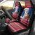 Guam Christmas Car Seat Cover Guaman Seal Poinsettia Felis Pasgua LT05 - Polynesian Pride