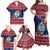 Guam Christmas Family Matching Off Shoulder Maxi Dress and Hawaiian Shirt Guaman Seal Poinsettia Felis Pasgua LT05 - Polynesian Pride