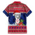 Guam Christmas Family Matching Off Shoulder Short Dress and Hawaiian Shirt Guaman Seal Poinsettia Felis Pasgua LT05 - Polynesian Pride