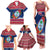 Guam Christmas Family Matching Tank Maxi Dress and Hawaiian Shirt Guaman Seal Poinsettia Felis Pasgua LT05 - Polynesian Pride