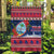 Guam Christmas Garden Flag Guaman Seal Poinsettia Felis Pasgua LT05 Garden Flag Red - Polynesian Pride