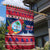 Guam Christmas Garden Flag Guaman Seal Poinsettia Felis Pasgua LT05 - Polynesian Pride