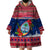 Guam Christmas Wearable Blanket Hoodie Guaman Seal Poinsettia Felis Pasgua LT05 - Polynesian Pride