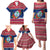 Personalized Guam Christmas Family Matching Puletasi Dress and Hawaiian Shirt Guaman Seal Poinsettia Felis Pasgua LT05 - Polynesian Pride