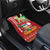 Hawaii Christmas Car Mats Funny Santa Claus Surf Mele Kalikimaka