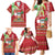 Personalised Hawaii Christmas Family Matching Mermaid Dress and Hawaiian Shirt Funny Santa Claus Surf Mele Kalikimaka