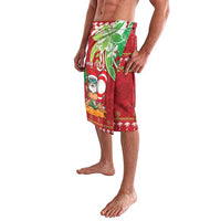 Personalised Hawaii Christmas Lavalava Funny Santa Claus Surf Mele Kalikimaka LT05 - Polynesian Pride